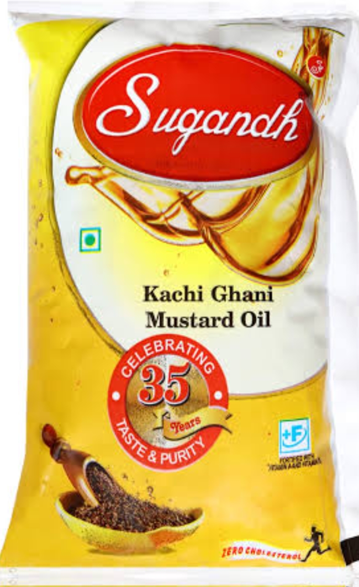 Sugandh kachi ghani mustard oil