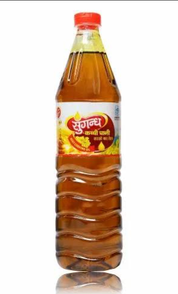 Sugandh kachi ghani mustard oil bottle